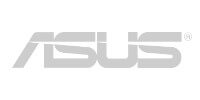 asus logo on a grey background